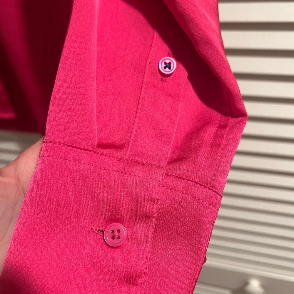 NEW J.Crew Pink Button Up - Picture 7 of 10
